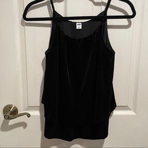 Velvet Double Layer Tank Top